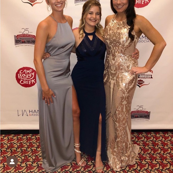 Lovers and Friends - Sheyla Gown dark grey/tan - Picture 3 of 3